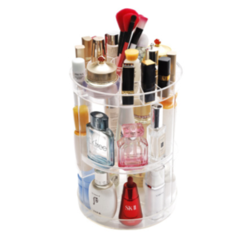 Diamond wave Makeup Organizer