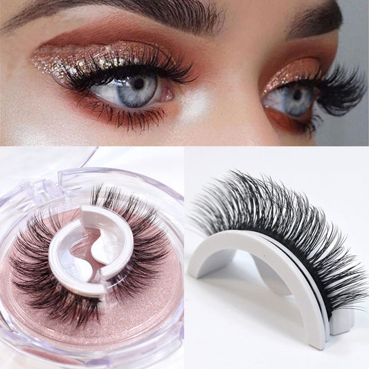 Glue-free Eye Lashes With Natural Curl