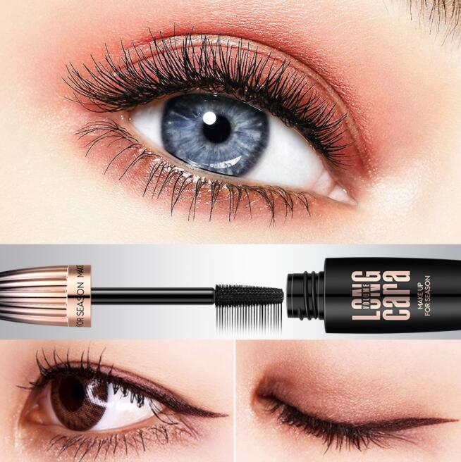 Makeup Eyelash Black Waterproof Fiber Mascara