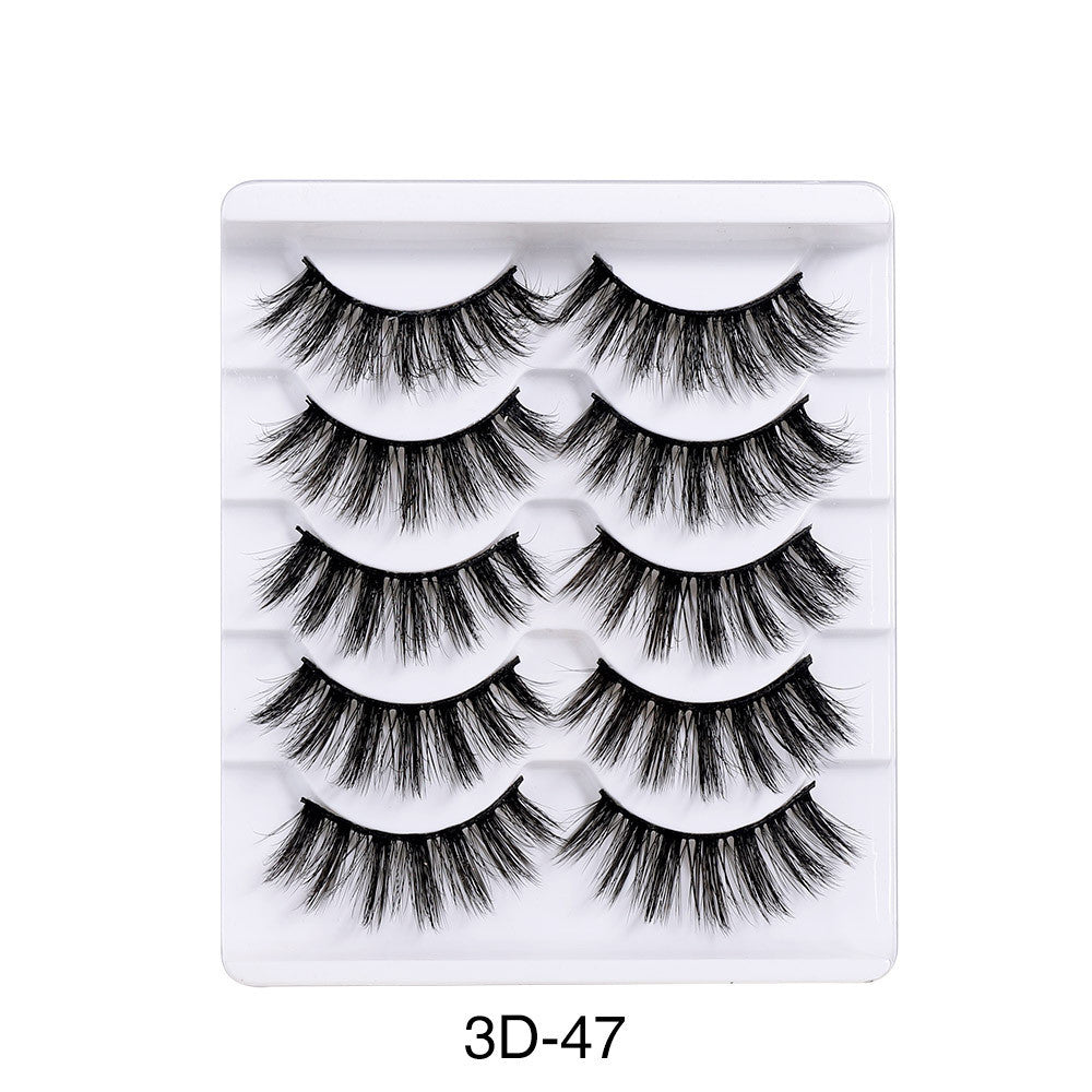 Set of 5 Pairs Mink Eyelashes