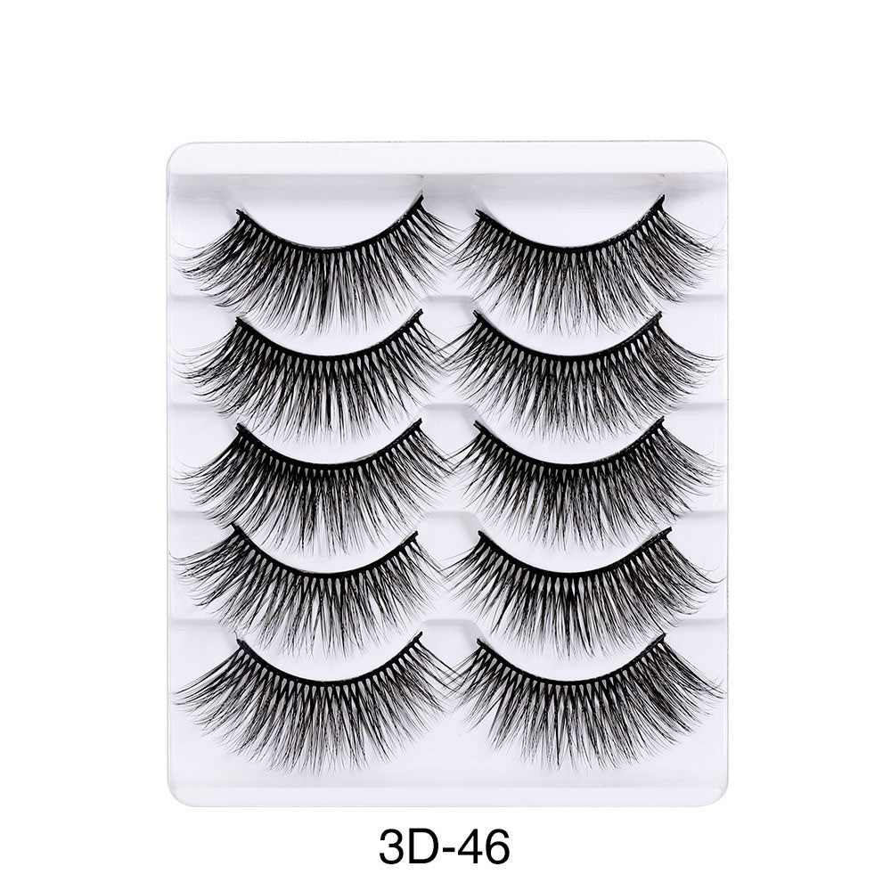 Set of 5 Pairs Mink Eyelashes