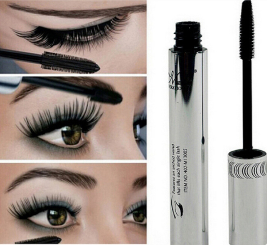 Black Fiber Mascara Eye Lashes Makeup