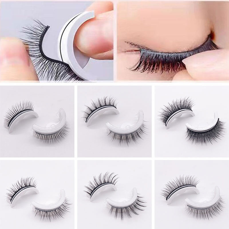 Glue-free Eye Lashes With Natural Curl