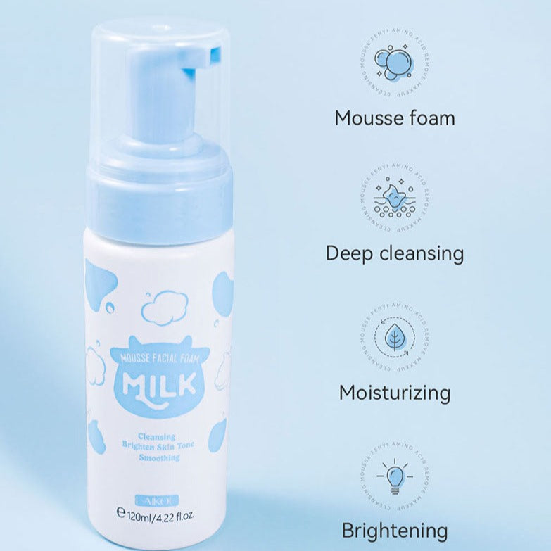 Milk Mousse Cleansing Facial Cleanser